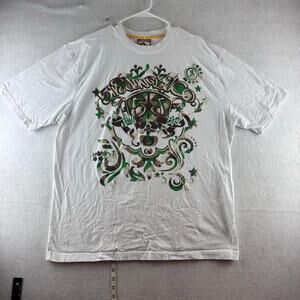 5ive Jungle Y2K Graphic Tee Crew Neck Men's 2XL Cotton Jessie Pinkman White READ